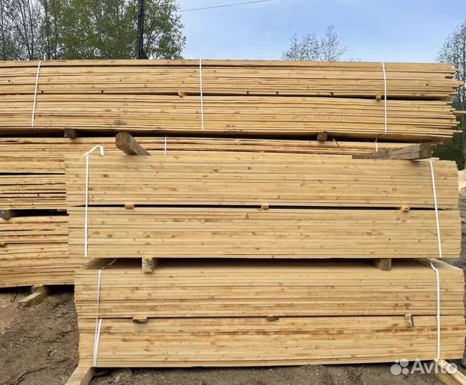 Доска строительная естественной влажности