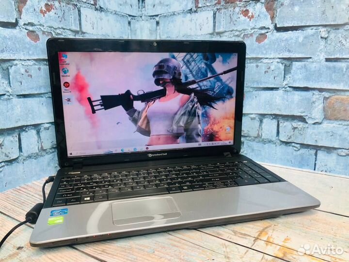 Packard bell ente11HC на i7/710M/RAM 4GB/SSD
