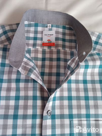 Olymp Luxor. Ворот 41. Рубашка мужская. Германия