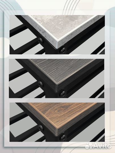 Обувница для обуви в стиле Лофт. Этажерка