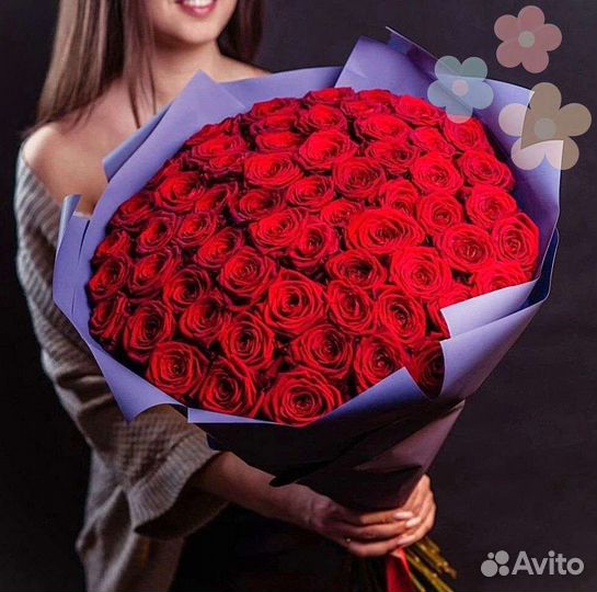 Розы 25 51 101 цветы