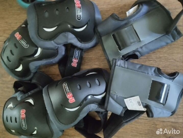 Детские ролики и защита 32 35