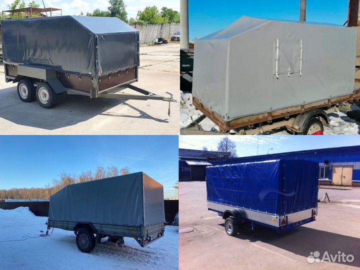 Тент на легковой прицеп
