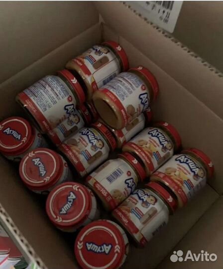 Пюре Мясо-овощное агуша