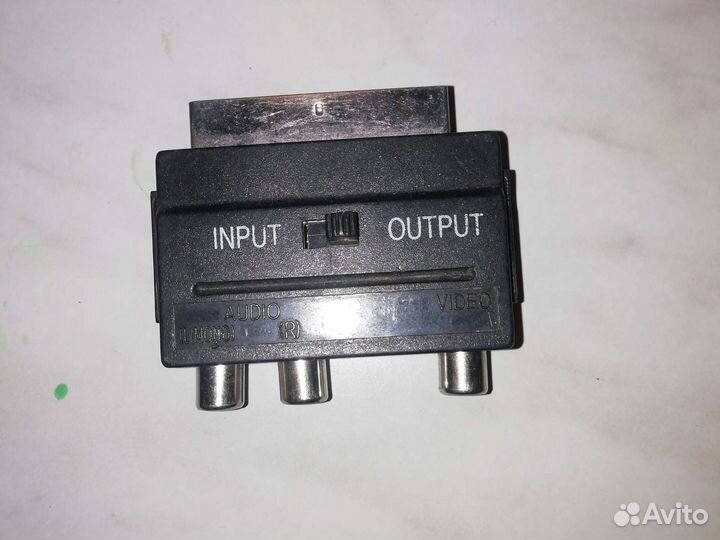 Переходник скарт на тюльпан