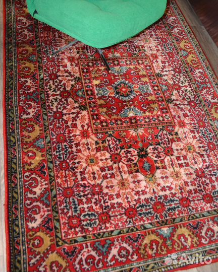 Ковер шерстяной винтажный