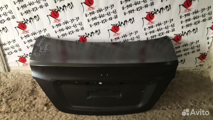 Крышка багажника hyundai Solaris