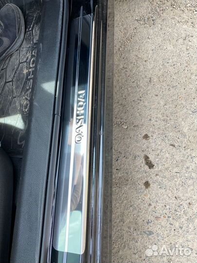 Накладки на пороги Nissan Qashqai 2 (J11)