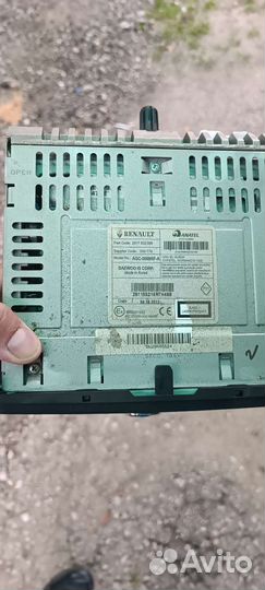 Магнитола renault duster