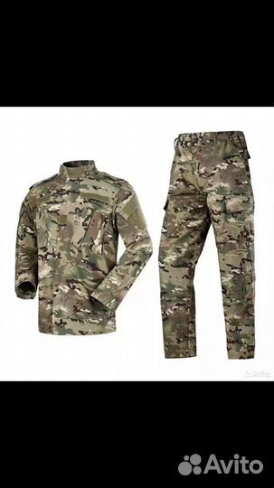 Тактический костюм китель аку мультикам и мох
