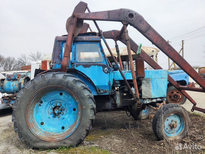 Трактор мтз-80, с сварочным генератором