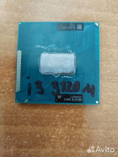 Процессор intel core i3 3120M