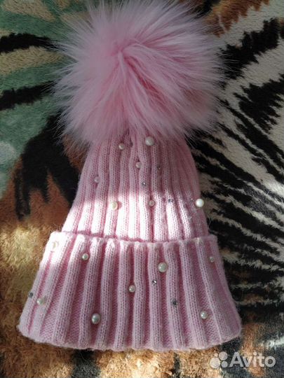 Шапка детская для девочки новая