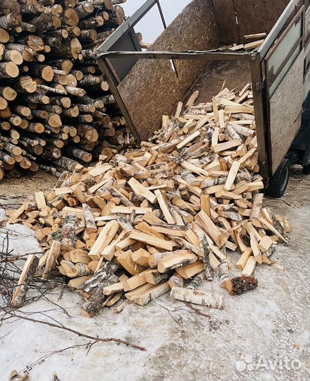 Дрова березовые колотые kp632
