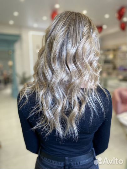 Укладка, локоны