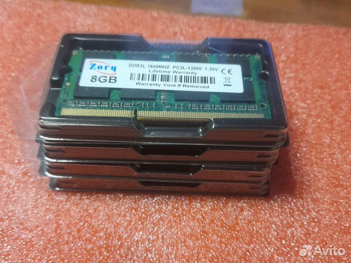 Память для ноутбука ddr3L/8Гб/1600MHz