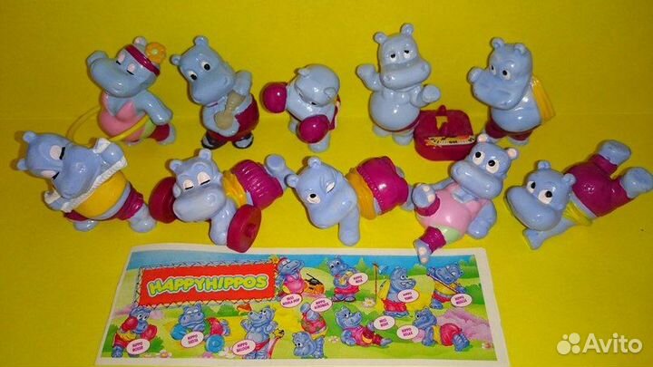 Серия Бегемоты Спортивные Фитнес Европа