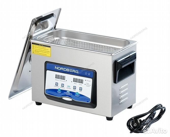 Ультразвуковая ванна мойка с подогревом, 3,95 л