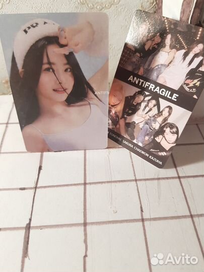 Карточки к поп Le Sserafim