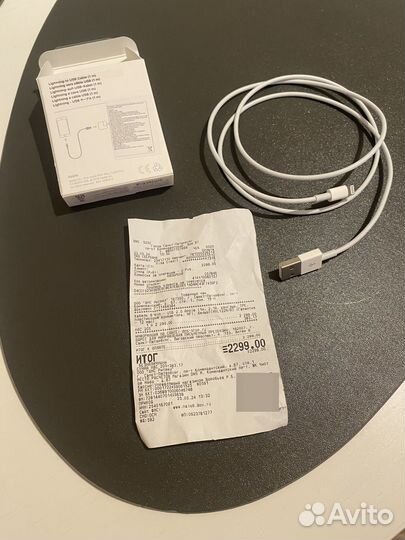 Кабель apple lightning usb
