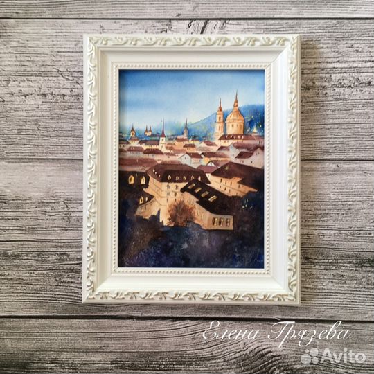 Ночной город. Прага