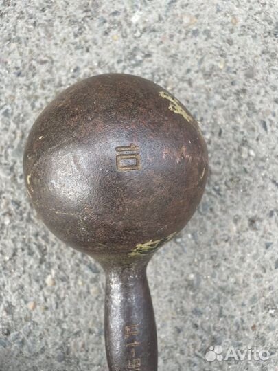 Гантель 10 кг