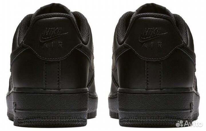 Кроссовки Nike Air Force - Triple Black'