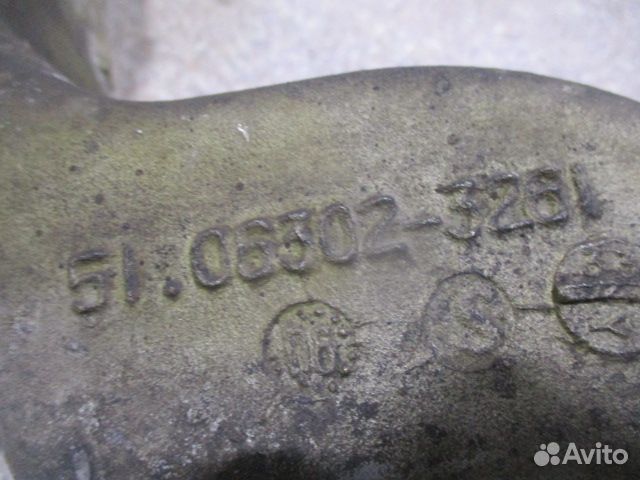 Патрубок системы охлаждения MAN 51063023261