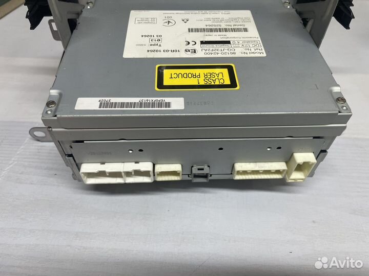 Штатная магнитола toyota rav 4 xa40 рав 4