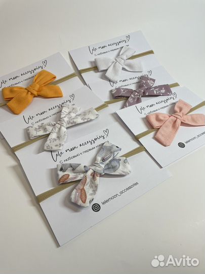 Повязка на голову для малышки 0-3 года