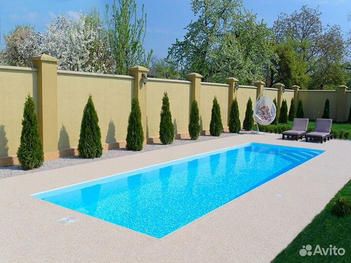 Пластиковый бассейн