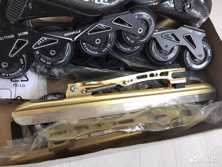 Конькобежные коньки/ролики 36 размер