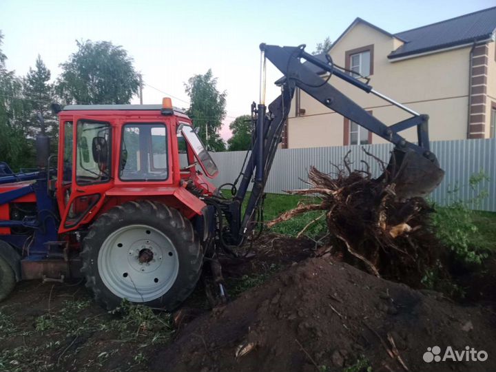 Услуги Экскаватора на базе Мтз