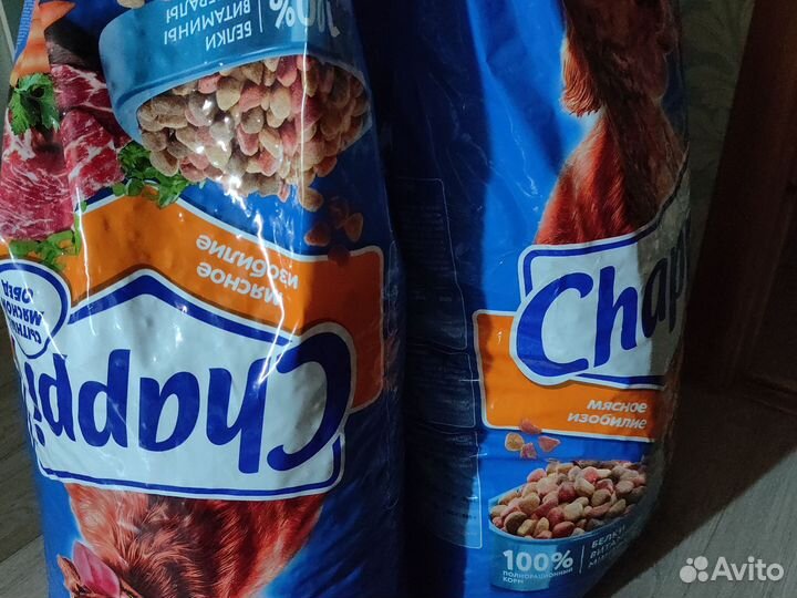 Корм для собак chappi 15 кг