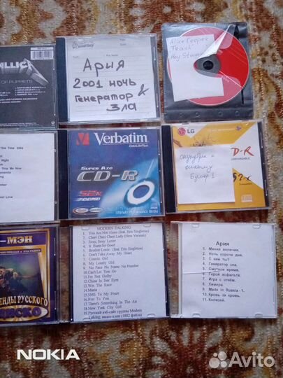 Компакт диски сd и мр3