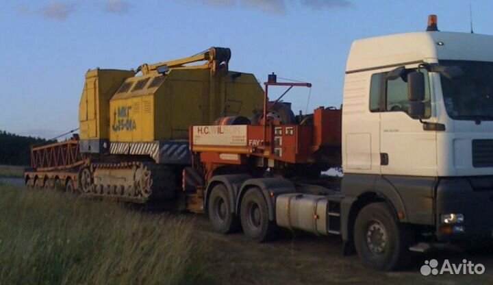 Перевозка автомобиля/экскаватора/крана