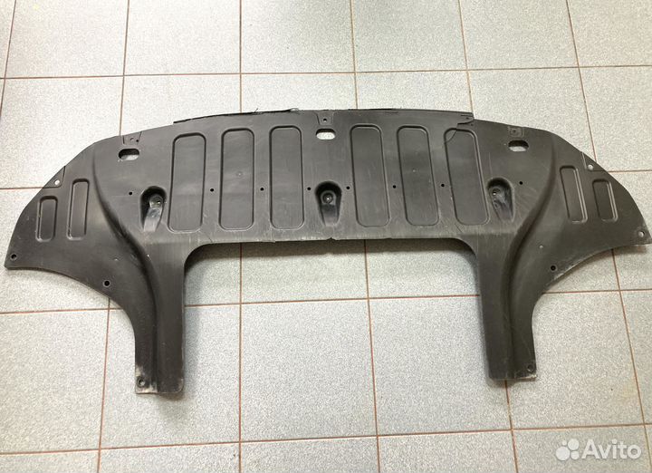 Пыльник переднего бампера Hyundai Solaris 2017-20