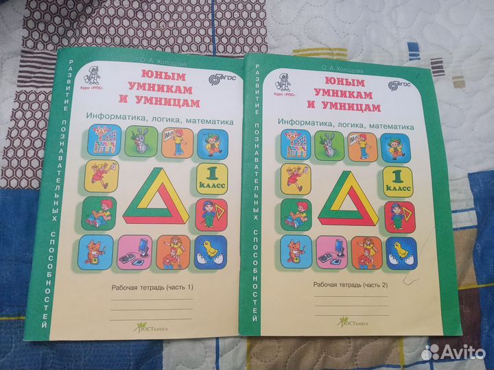 Рабочая тетрадь Юным умникам и умницам