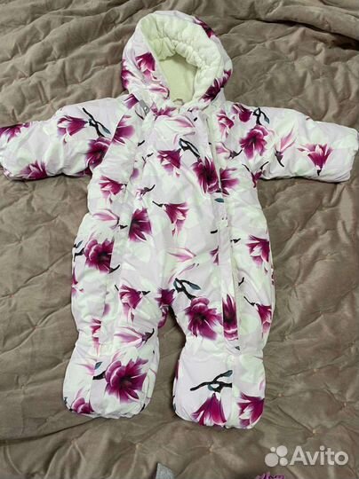 Зимний комбинезон для девочки