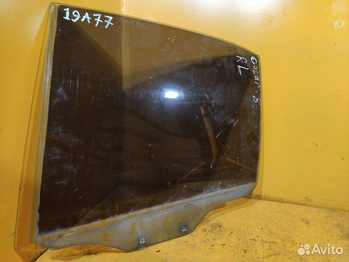 Стекло заднее левое на Mitsubishi Galant 8