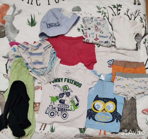 Пакет одежды на мальчика 1,5-2,5 года