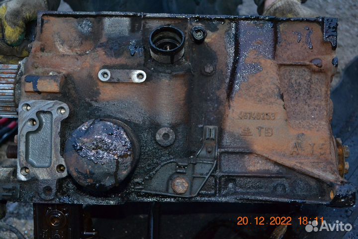 Блок цилиндров fiat Marea МКПП-5