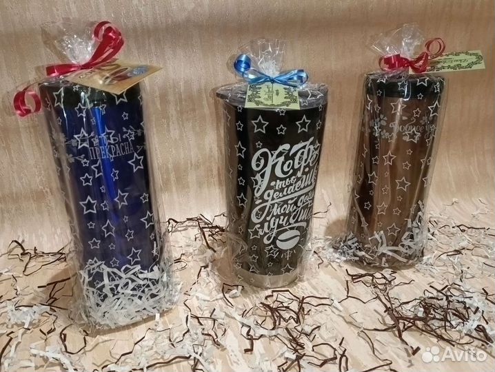 Подарочный набор: конфеты,термокружка