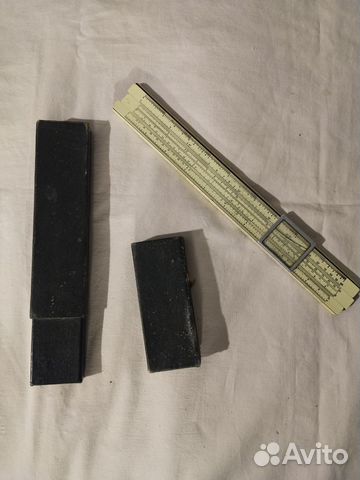 Логарифм. линейка СССР с инструкцией 1946 года