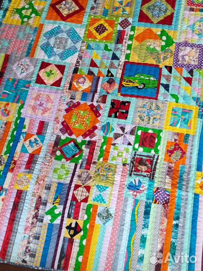 Детское лоскутное одеяло