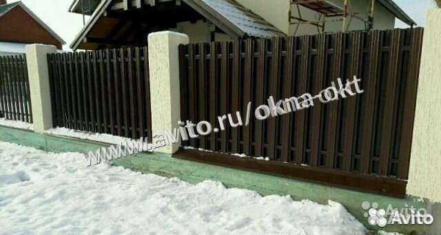 Евро штакетник для забора