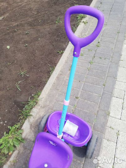 Детский трехколесный велосипед бу