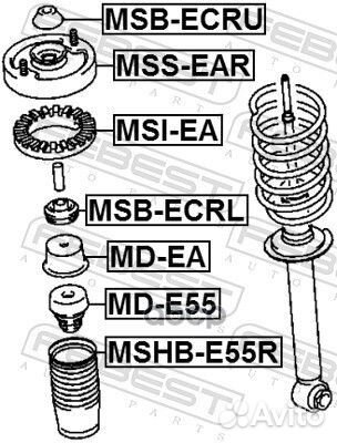 Отбойник амортизатора (mitsubishi galant E55A/E