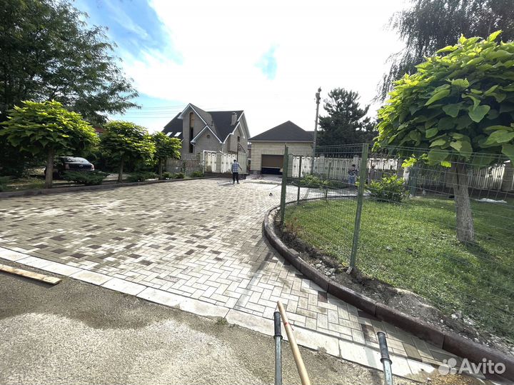 Тротуарная плитка вибропресс hess от 100м2