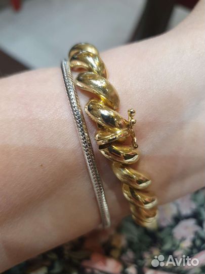 Золотой браслет Италия 20, 24 гр